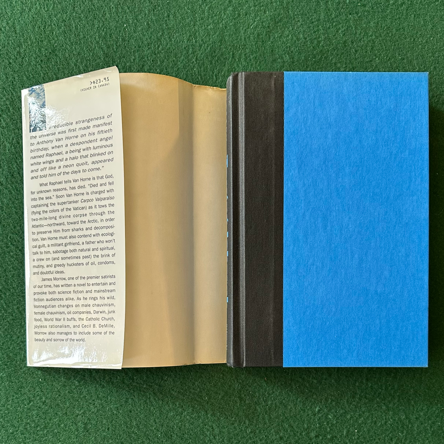 Vintage Fiction Hardback: James Morrow - Towing Jehovah SIGNED FIRST EDITION