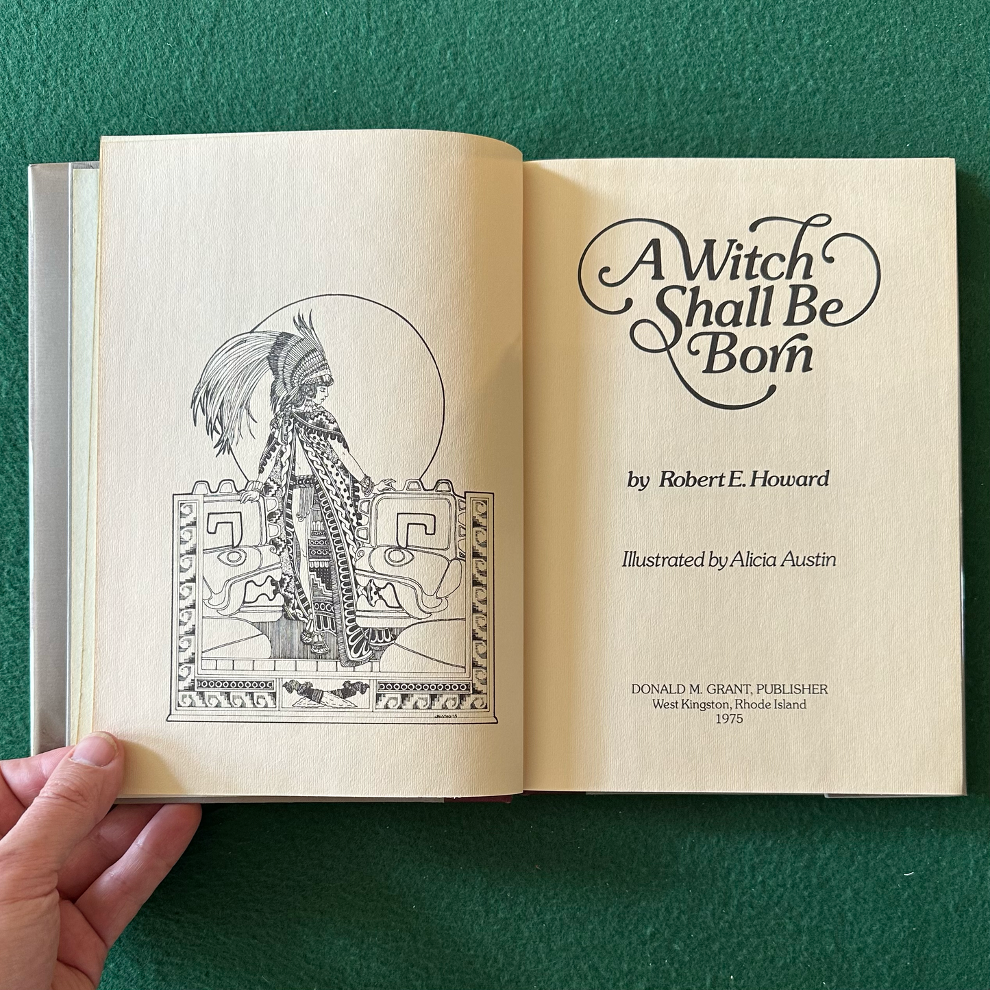 Vintage Fantasy Hardback: Robert E Howard - A Witch Shall Be Born FIRST EDITION