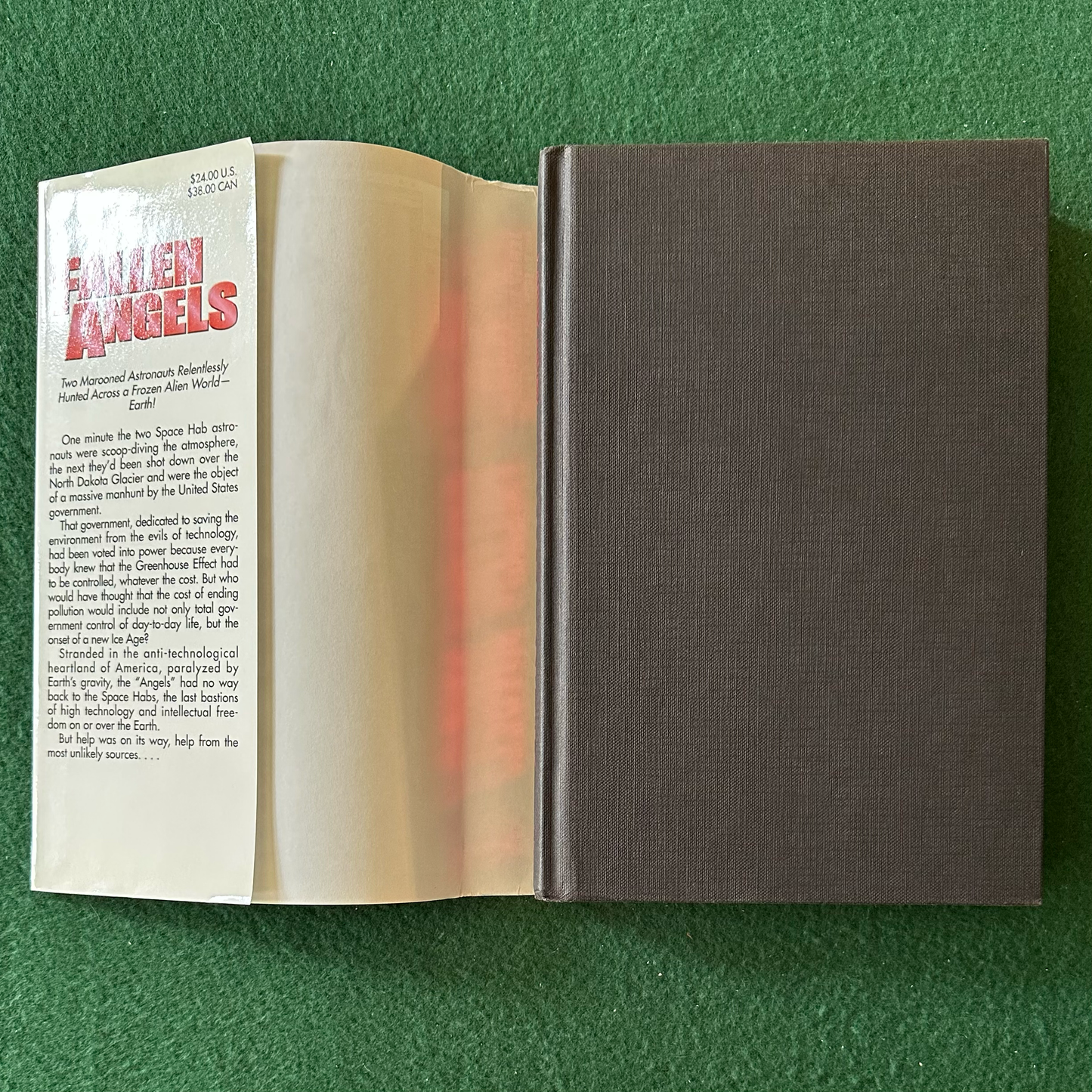 Sci-Fi Hardback: Larry Niven, Jerry Pournelle and Michael Flynn - Fallen Angels SIGNED FIRST EDITION