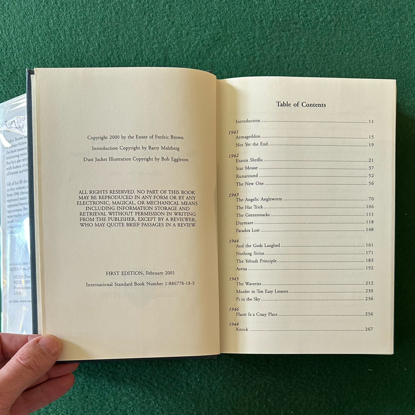 Sci-Fi Hardback: Frederic Brown - From the Ashes: The Complete Short SF FIRST EDITION