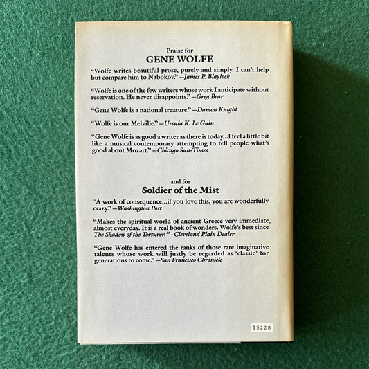 Vintage Fantasy Hardback: Gene Wolfe - Soldier of Arete BCE