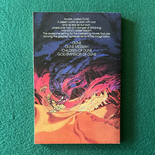Vintage Sci-Fi Paperback: Frank Herbert - Dune Messiah