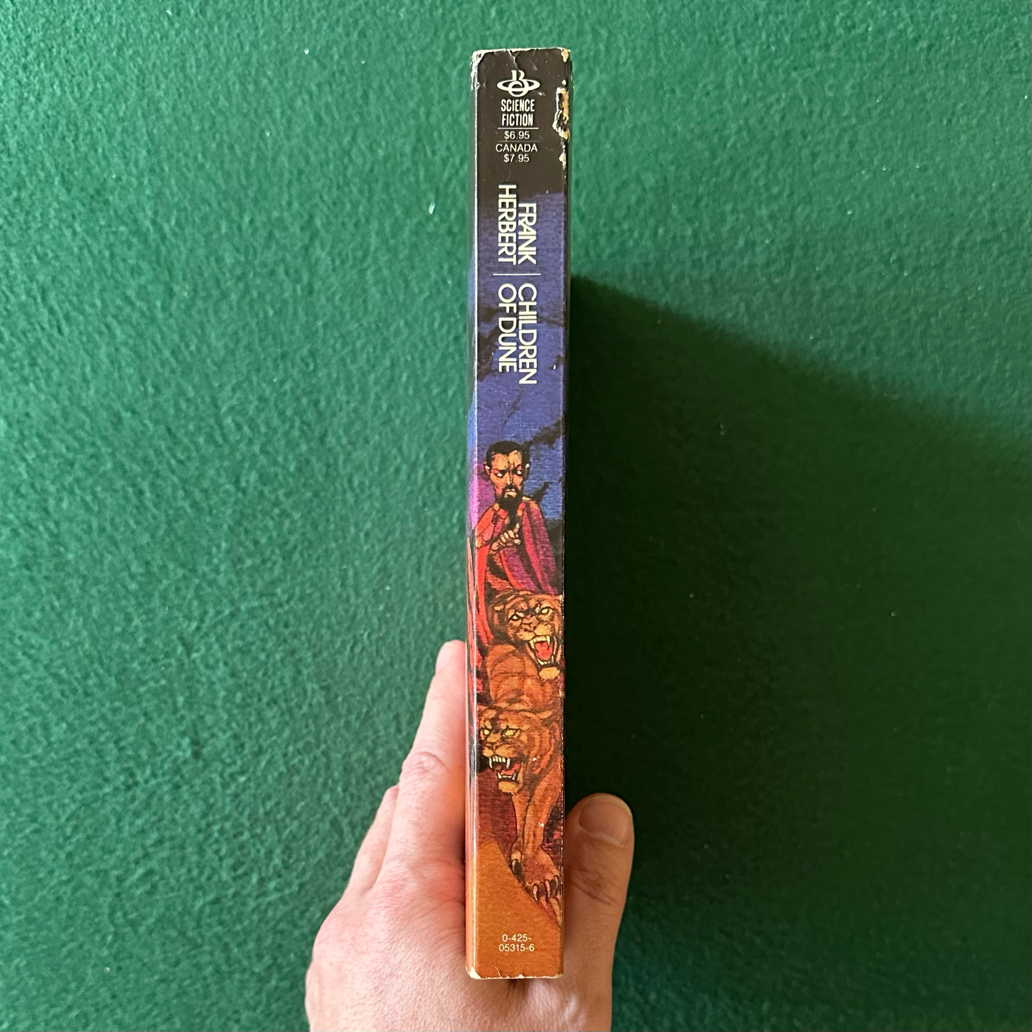 Vintage Sci-Fi Paperback: Frank Herbert - Children of Dune