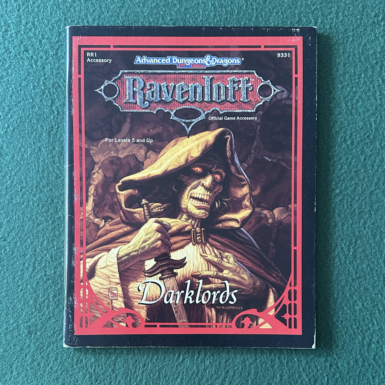 Vintage Advanced Dungeons & Dragons 2e Accessory: Ravenloft: Darklords
