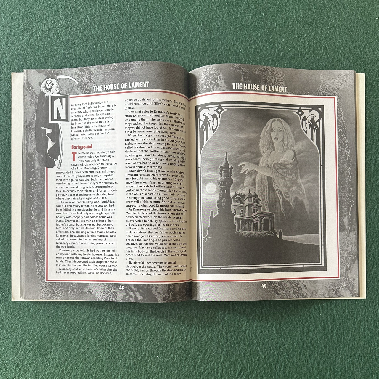 Vintage Advanced Dungeons & Dragons 2e Accessory: Ravenloft: Darklords