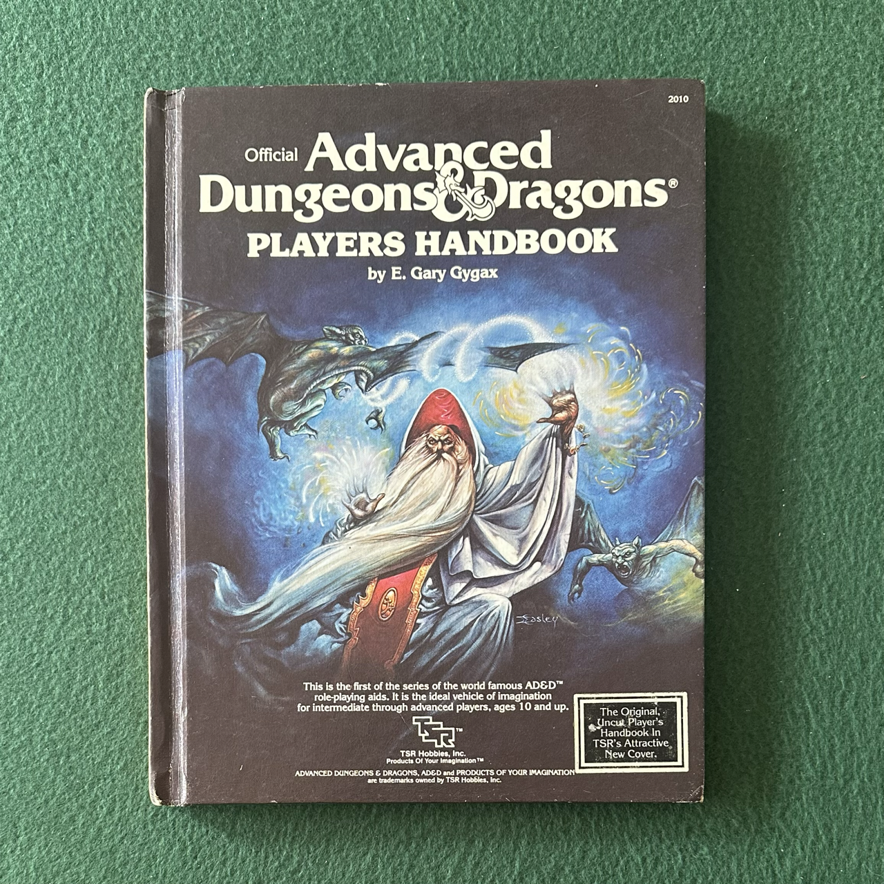 Vintage Advanced Dungeons & Dragons Handbook: Players Handbook SIXTH PRINTING