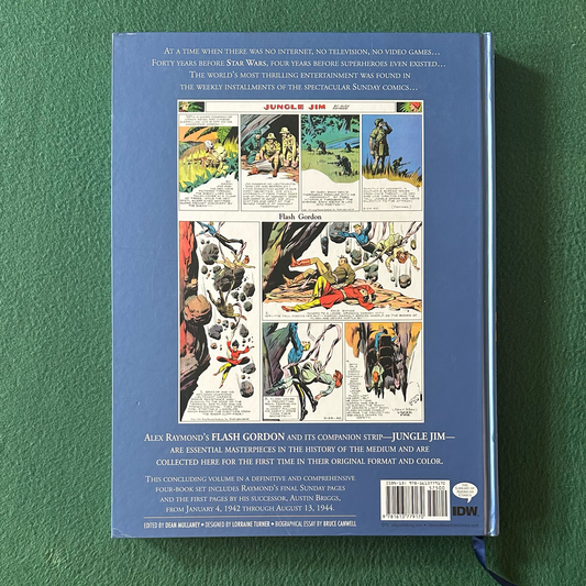Large-Format Graphic Hardback: Alex Raymond - Flash Gordon and Jungle Jim 1942-1944 FIRST PRINT