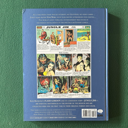 Large-Format Graphic Hardback: Alex Raymond - Flash Gordon and Jungle Jim 1939-1941 FIRST PRINT