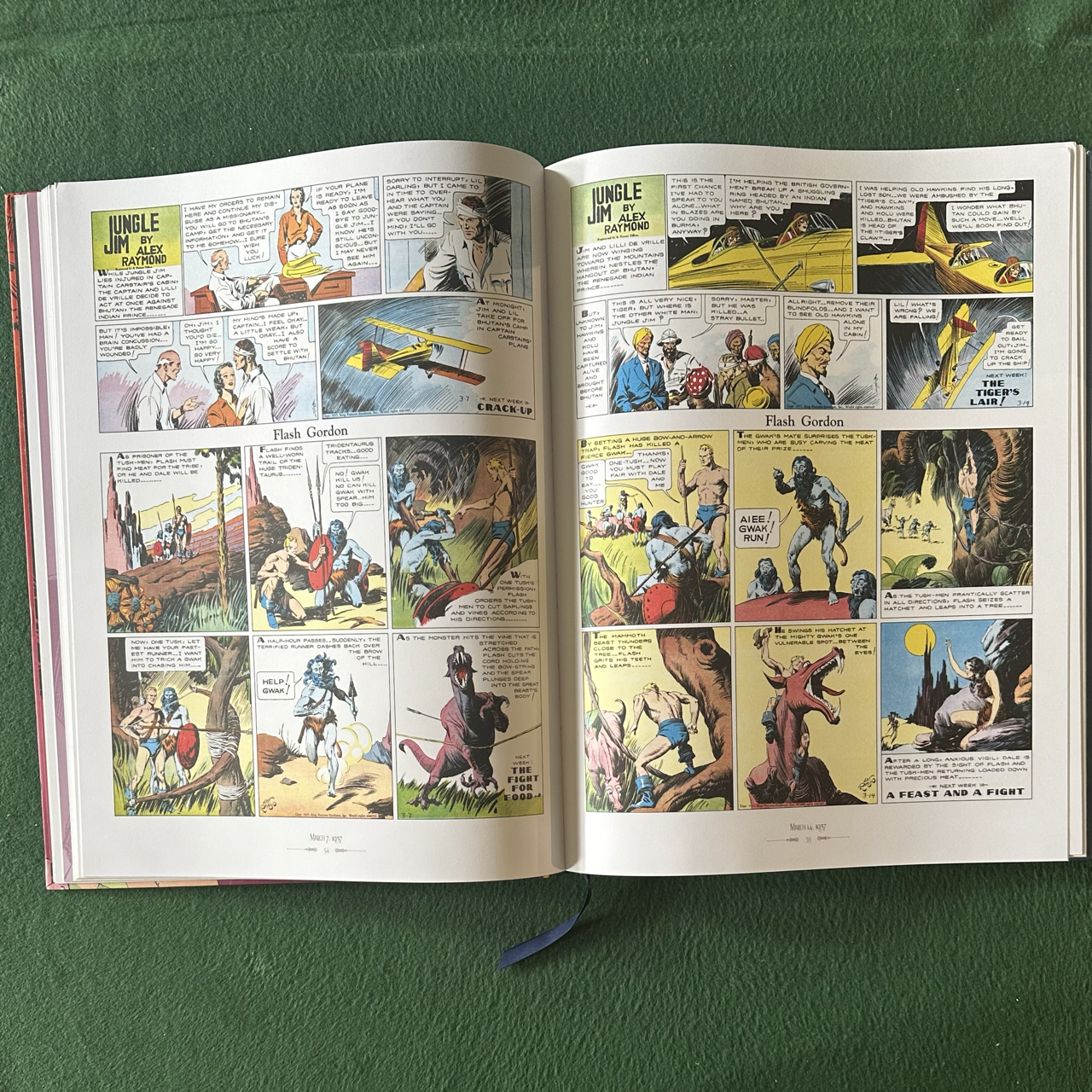 Large-Format Graphic Hardback: Alex Raymond - Flash Gordon and Jungle Jim 1936-1939 FIRST PRINT