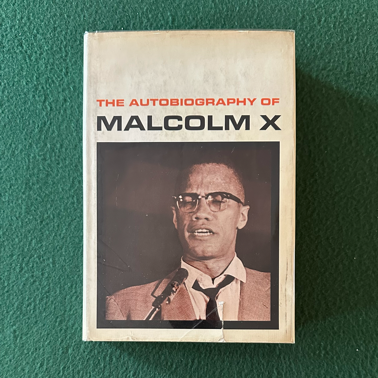 Vintage Autobiography Hardback: Alex Haley - The Autobiography of Malcolm X SECOND PRINTING