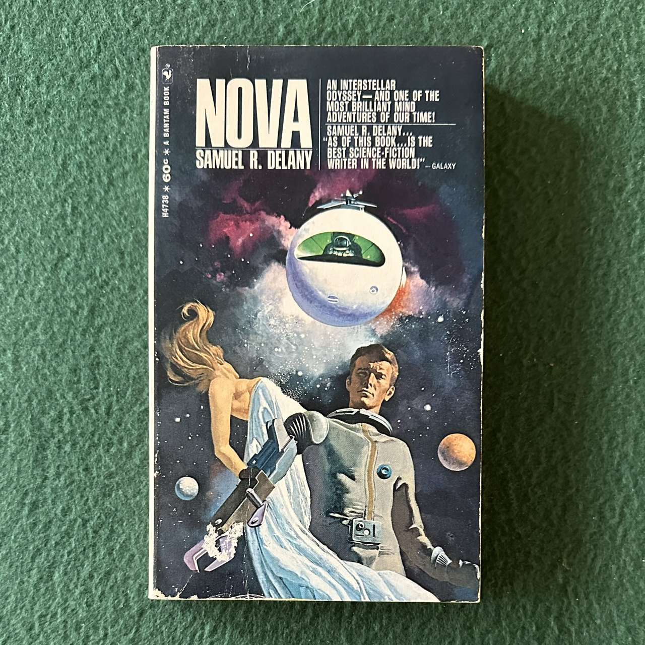 Vintage Sci-Fi Paperback: Samuel R Delany - Nova 1969