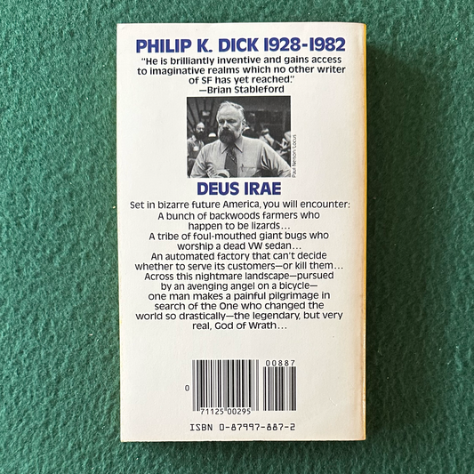 Vintage Sci-Fi Paperback: Philip K Dick and Roger Zelazny - Deus Irae FIRST PRINTING