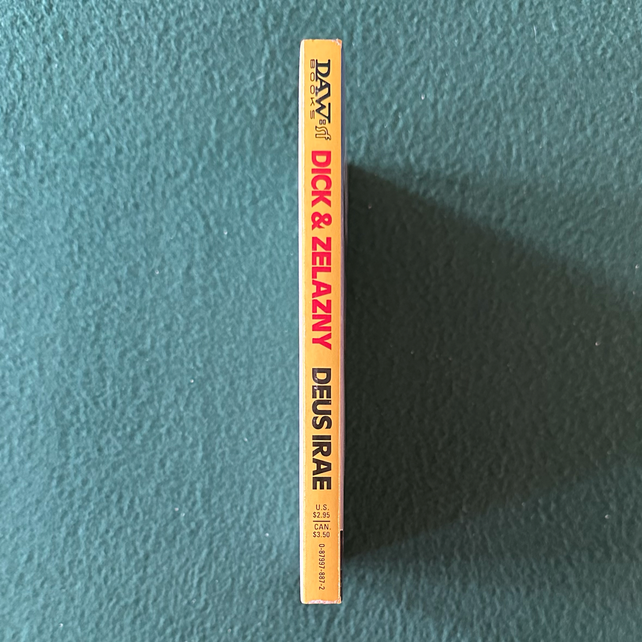 Vintage Sci-Fi Paperback: Philip K Dick and Roger Zelazny - Deus Irae FIRST PRINTING
