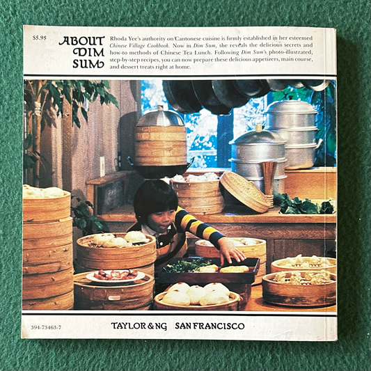 Vintage Cookbook Paperback: Rhoda Yee - Dim Sum