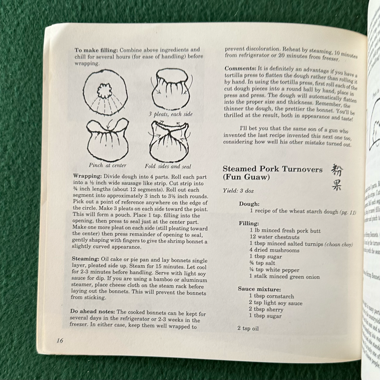 Vintage Cookbook Paperback: Rhoda Yee - Dim Sum