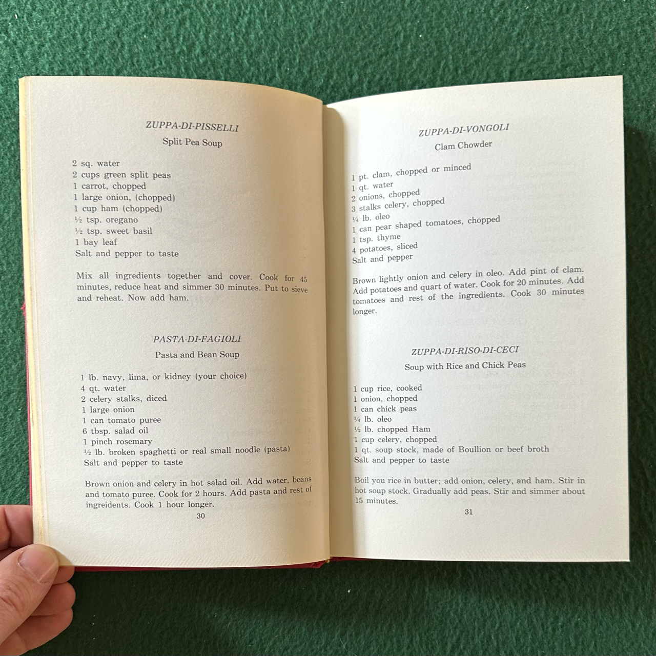 Vintage Cookbook Hardback: Chef John Donnini - Enhancement of Gourmet Italian Cooking