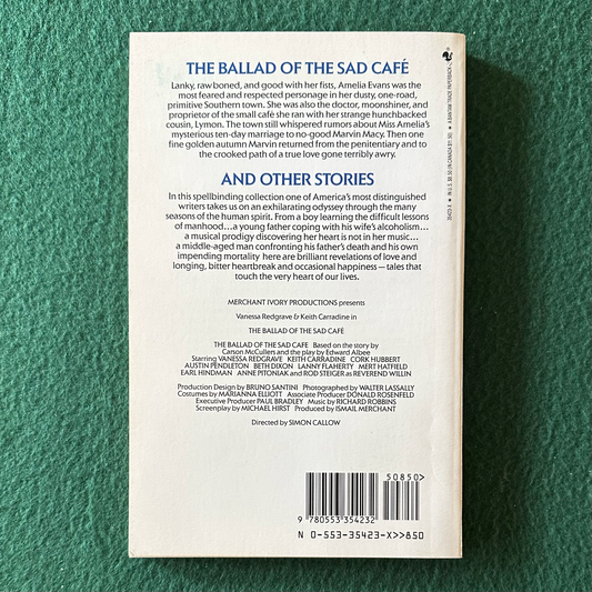 Vintage Fiction Paperback: Carson McCullers - The Ballad of the Sad Cafe and Other Stories FIRST PRINT