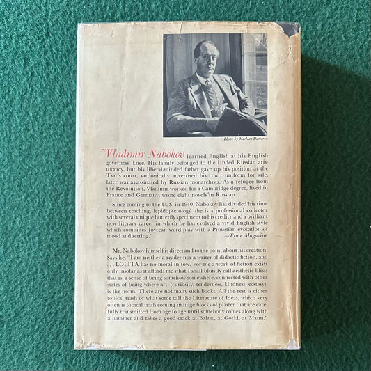 Vintage Fiction Hardback: Vladimir Nabokov - Lolita 5TH PRINTING