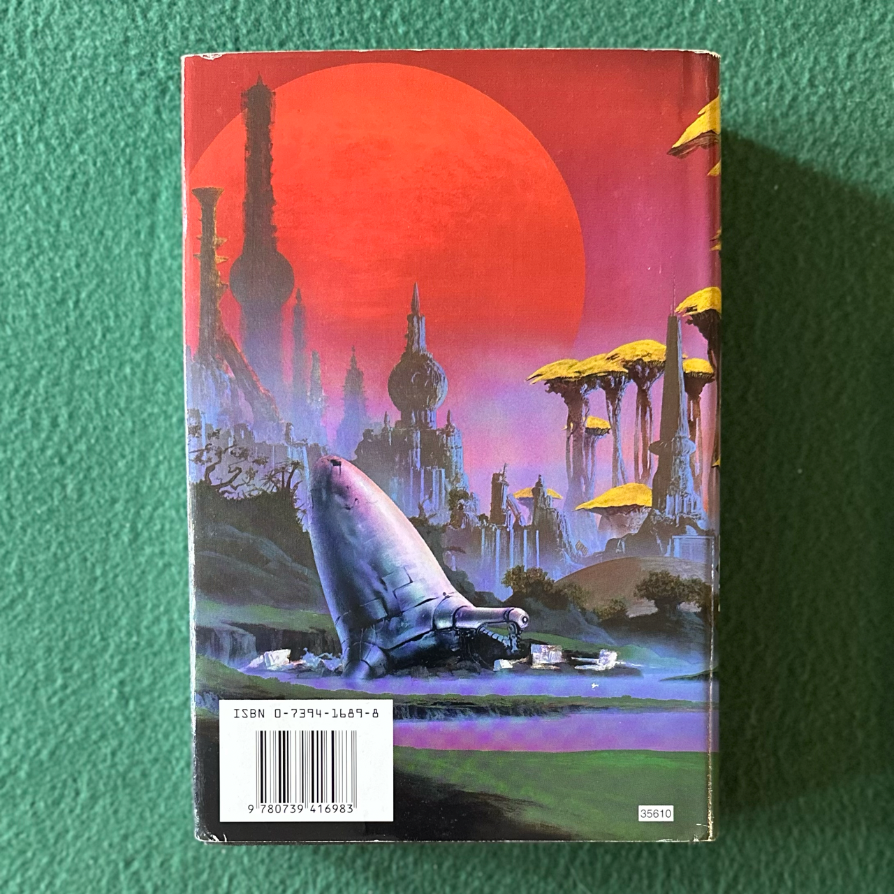 Vintage Fantasy Hardback: Gene Wolfe - The Book of the Short Sun FIRST PRINTING