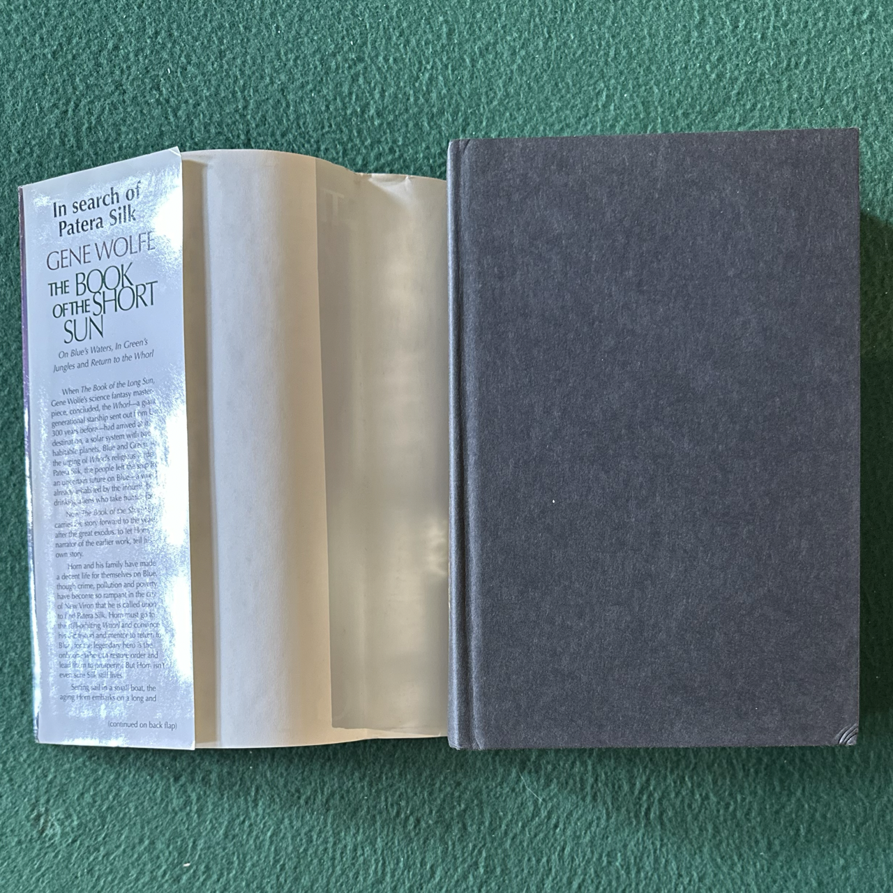 Vintage Fantasy Hardback: Gene Wolfe - The Book of the Short Sun FIRST PRINTING
