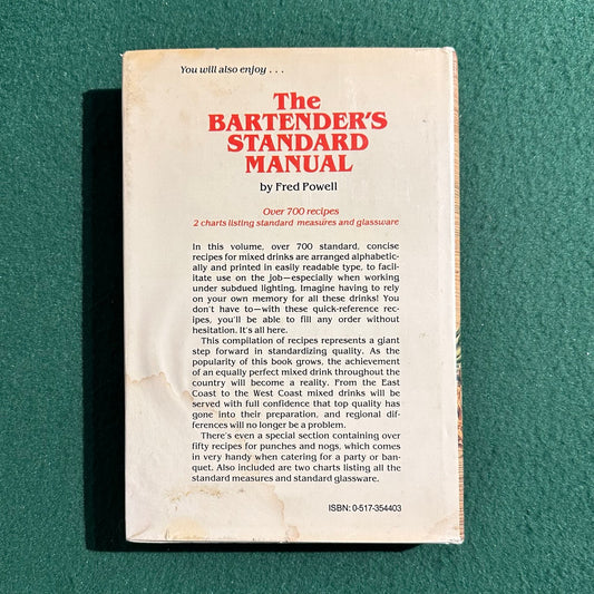 Vintage Cocktail Hardback: Trader Vic's Book of Food & Drink FIRST PRINT