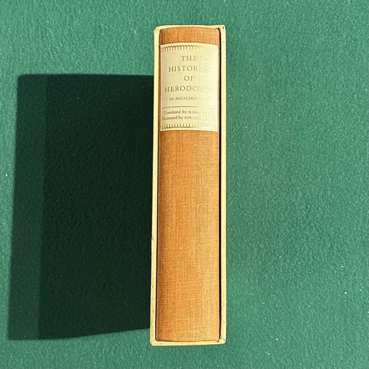 Vintage Non-Fiction Hardback: The Histories of Herodotus of Halicarnassus, Translated by Harry Carter and Illustrated by Edward Bawdem SIGNED AND NUMBERED
