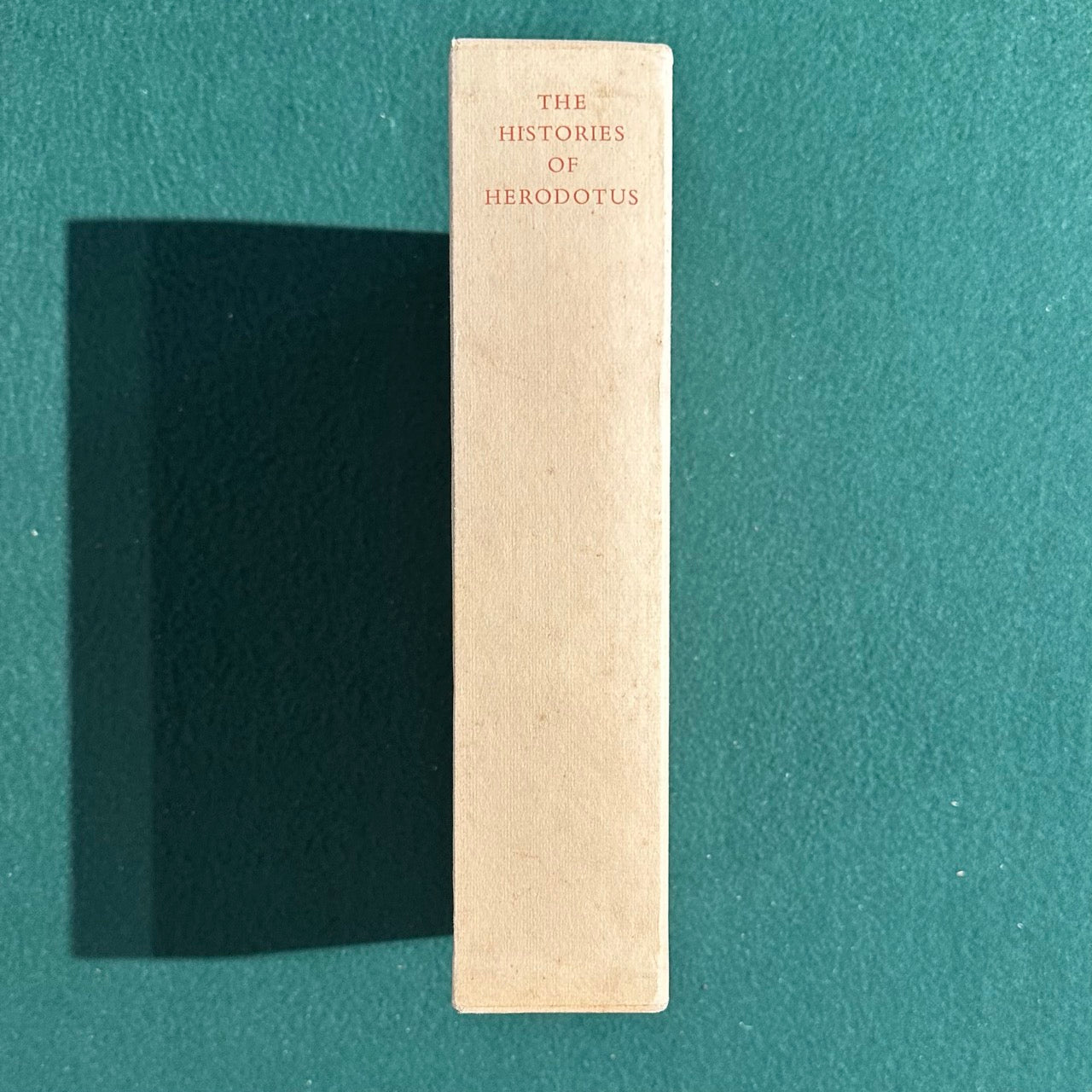 Vintage Non-Fiction Hardback: The Histories of Herodotus of Halicarnassus, Translated by Harry Carter and Illustrated by Edward Bawdem SIGNED AND NUMBERED