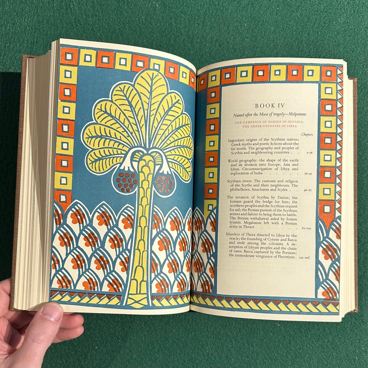Vintage Non-Fiction Hardback: The Histories of Herodotus of Halicarnassus, Translated by Harry Carter and Illustrated by Edward Bawdem SIGNED AND NUMBERED