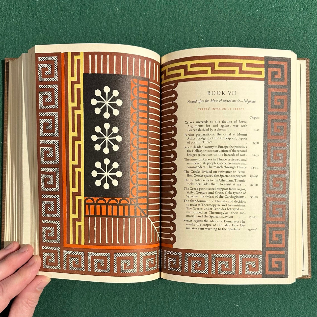 Vintage Non-Fiction Hardback: The Histories of Herodotus of Halicarnassus, Translated by Harry Carter and Illustrated by Edward Bawdem SIGNED AND NUMBERED