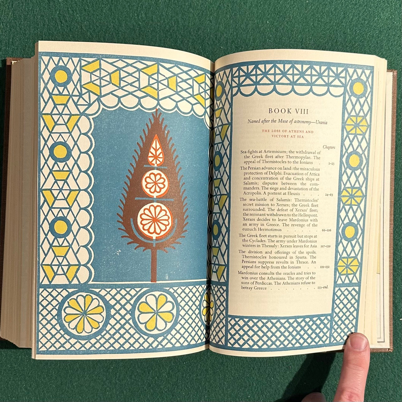 Vintage Non-Fiction Hardback: The Histories of Herodotus of Halicarnassus, Translated by Harry Carter and Illustrated by Edward Bawdem SIGNED AND NUMBERED