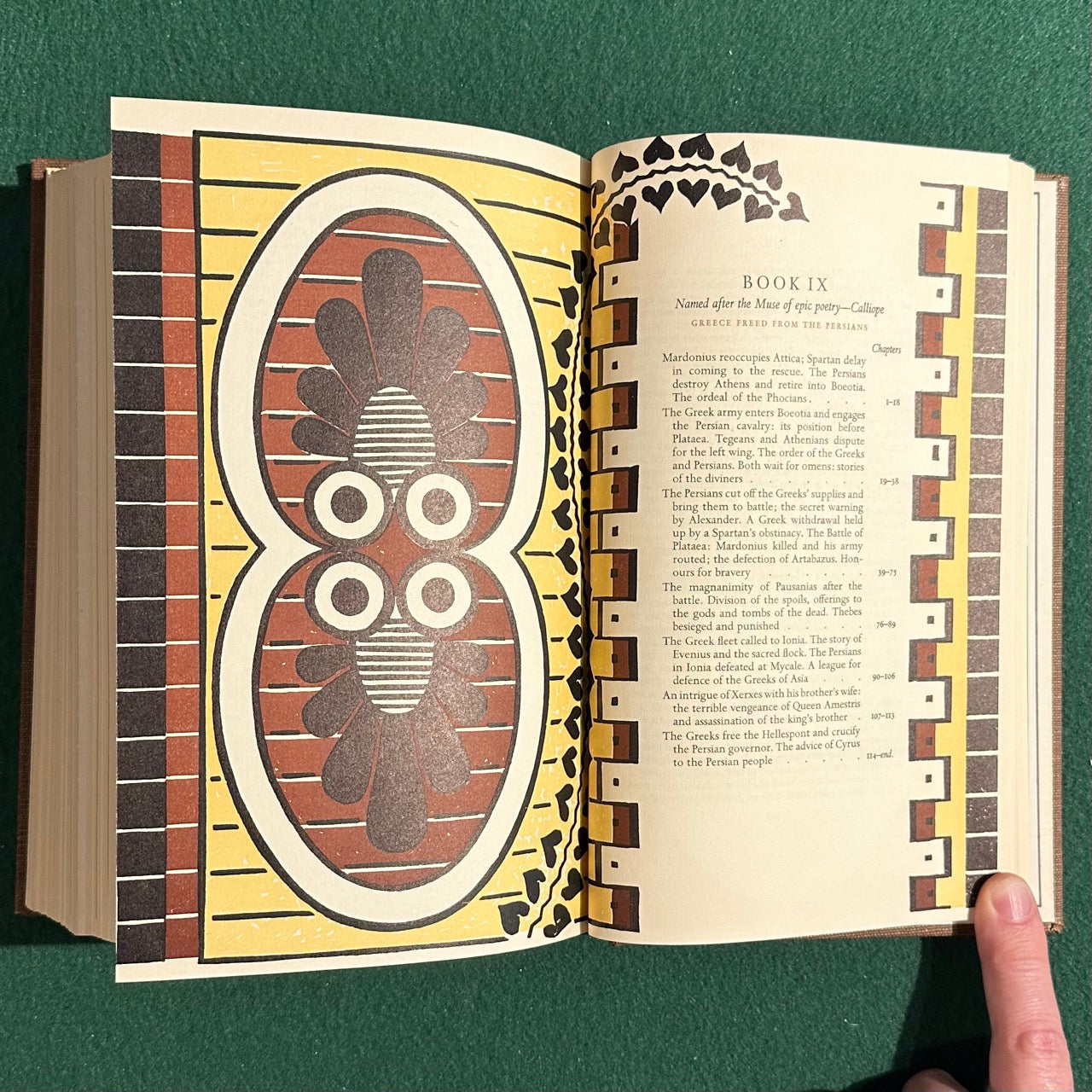 Vintage Non-Fiction Hardback: The Histories of Herodotus of Halicarnassus, Translated by Harry Carter and Illustrated by Edward Bawdem SIGNED AND NUMBERED
