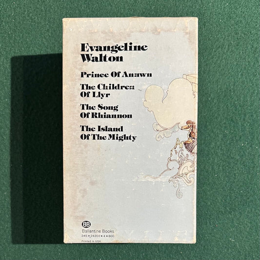Vintage Fantasy Paperbacks: Evangeline Walton - The Mabinogion Series, 4 vols