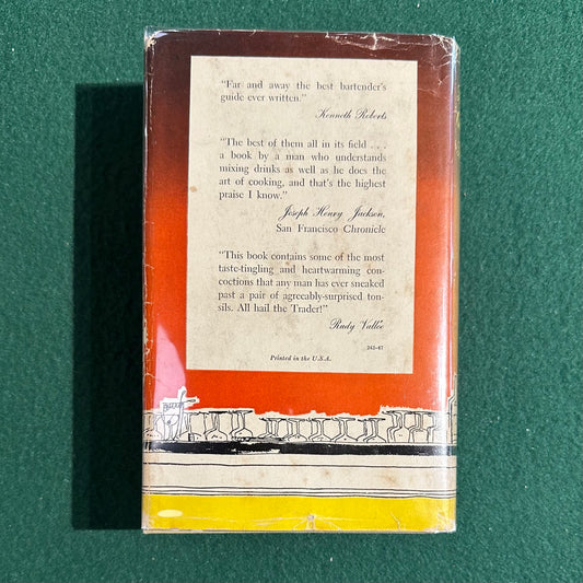 Vintage Cocktail Hardback: Trader Vic's Bartender's Guide 1948