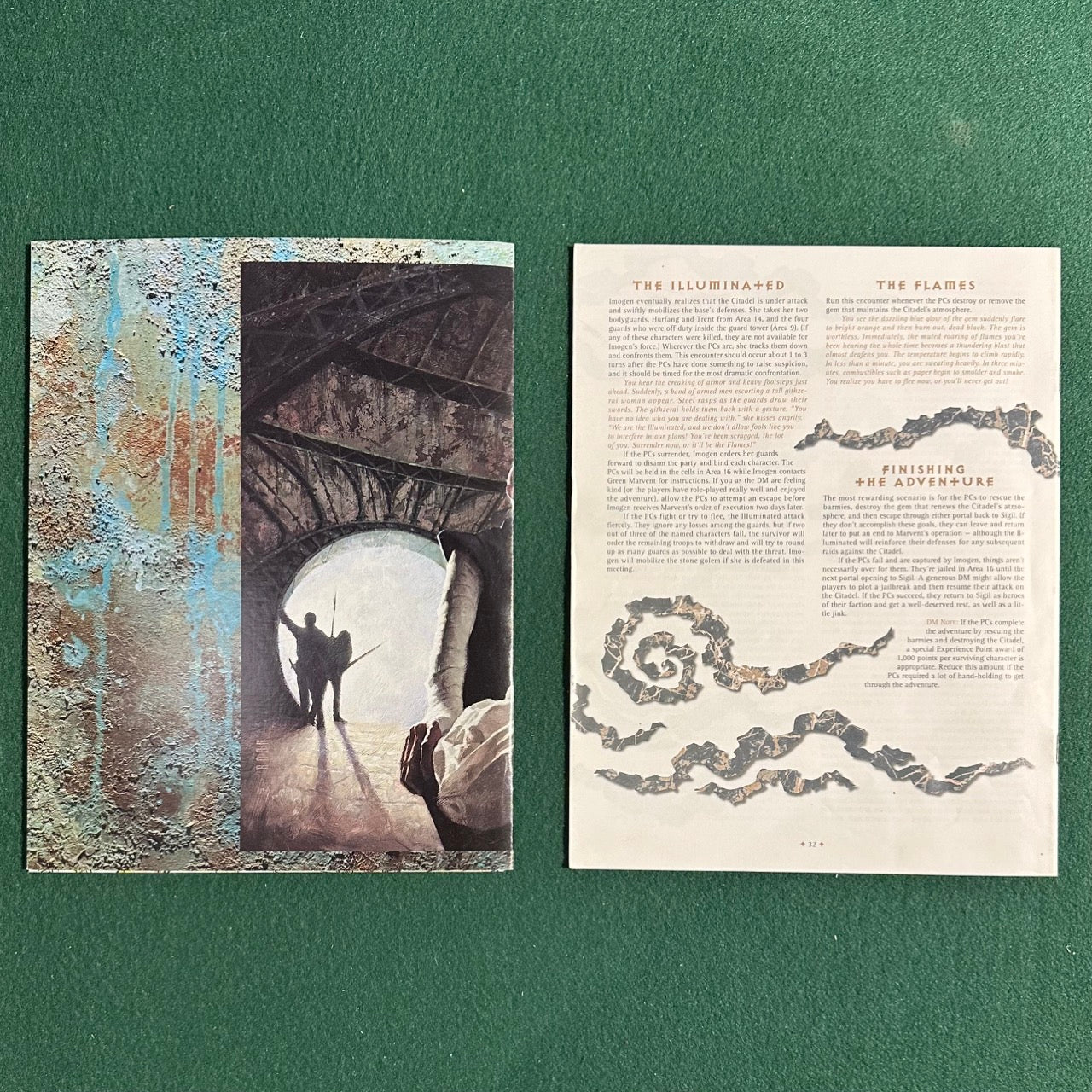 Vintage Dungeons & Dragons 2e Adventure: Planescape - The Eternal Boundary COMPLETE