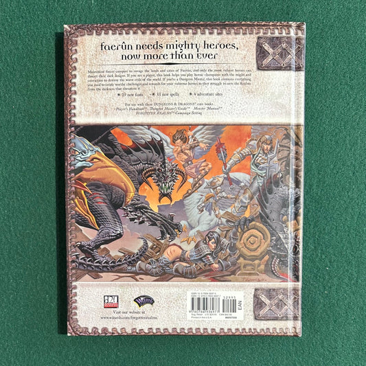 Dungeons & Dragons 3.5e Supplement: Forgotten Realms, Champions of Valor FIRST PRINTING