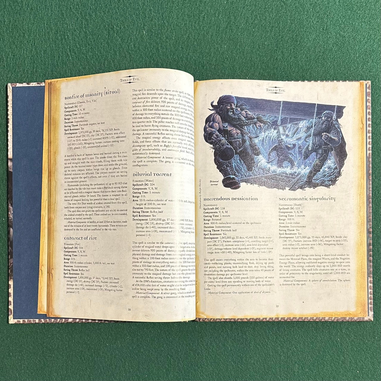 Dungeons & Dragons 3.5e Supplement: Forgotten Realms, Champions of Ruin FIRST PRINTING