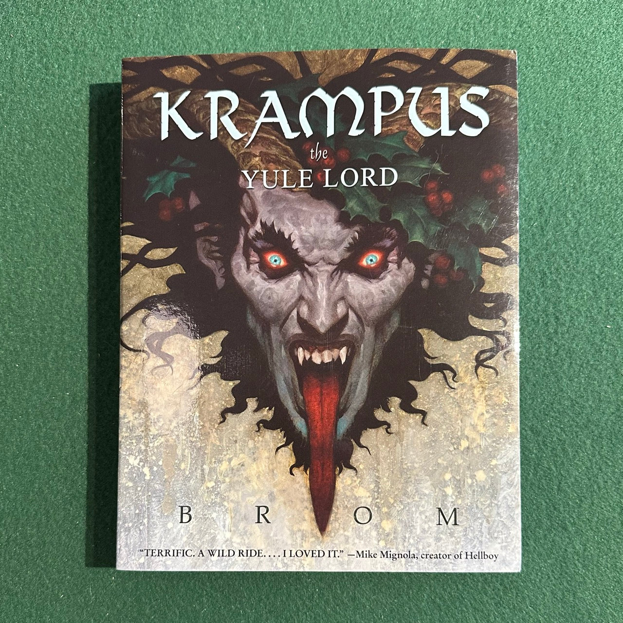Horror Paperback: Gerald Brom - Krampus SIGNED