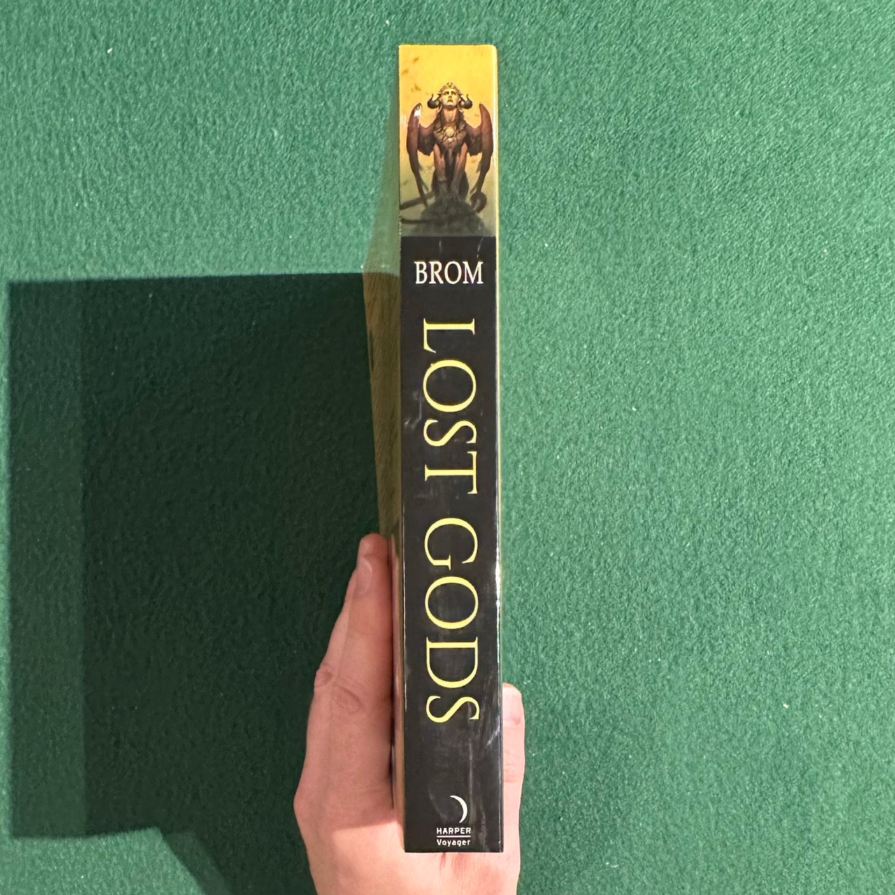 Horror Paperback: Gerald Brom - Lost Gods SIGNED