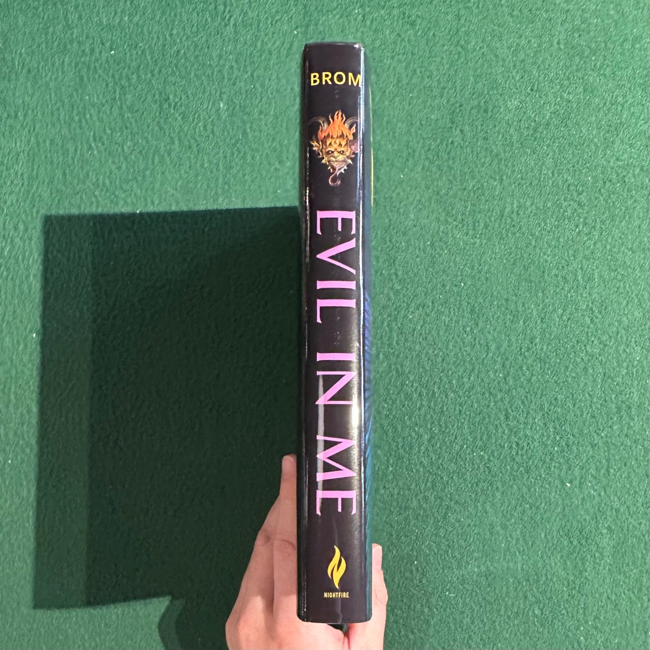Horror Hardback: Gerald Brom - Evil in Me SIGNED FIRST EDITION