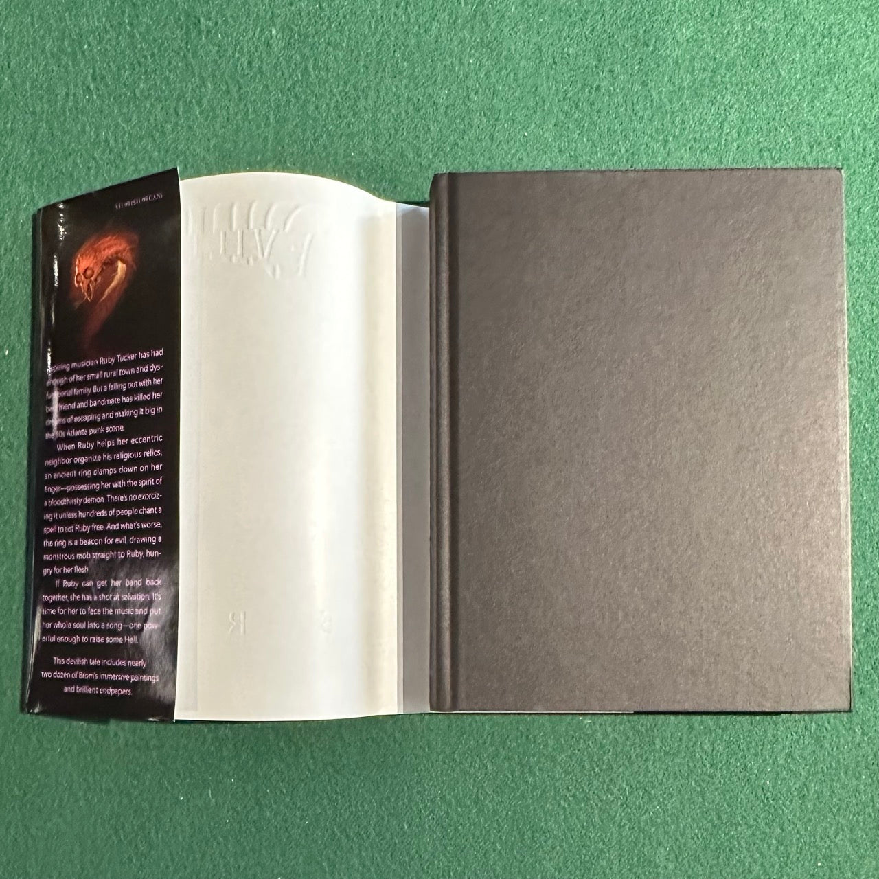 Horror Hardback: Gerald Brom - Evil in Me SIGNED FIRST EDITION