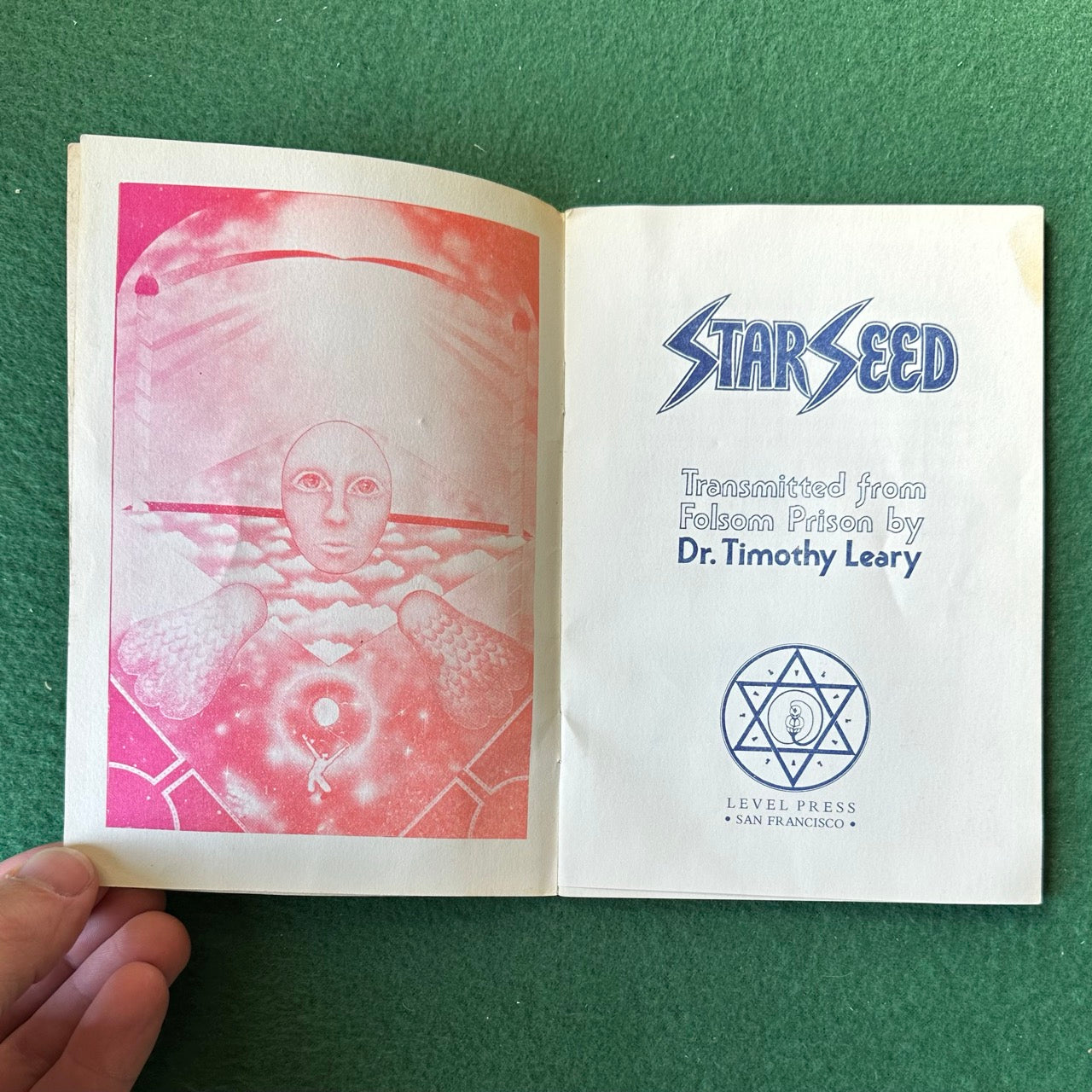Vintage Non-Fiction Paperback: Timothy Leary - Star Seed FIRST PRINT