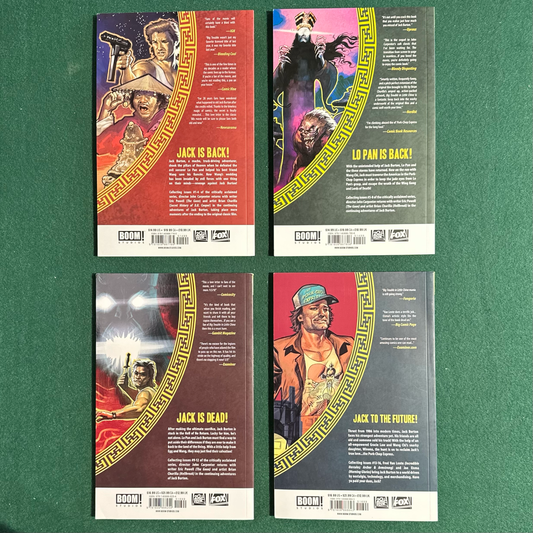 Graphic Novel Paperbacks: Big Trouble in Little China, Parts 1-4 FIRST/SECOND PRINTS