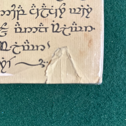 Vintage Fantasy Hardback: JRR Tolkien and Donald Swann - The Road Goes Ever On THIRD PRINTING