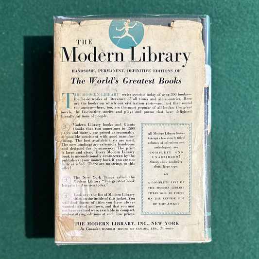 Vintage Fiction Hardback: Herman Melville - Moby Dick or The Whale, Illustrated by Rockwell Kent MODERN LIBRARY FIRST EDITION