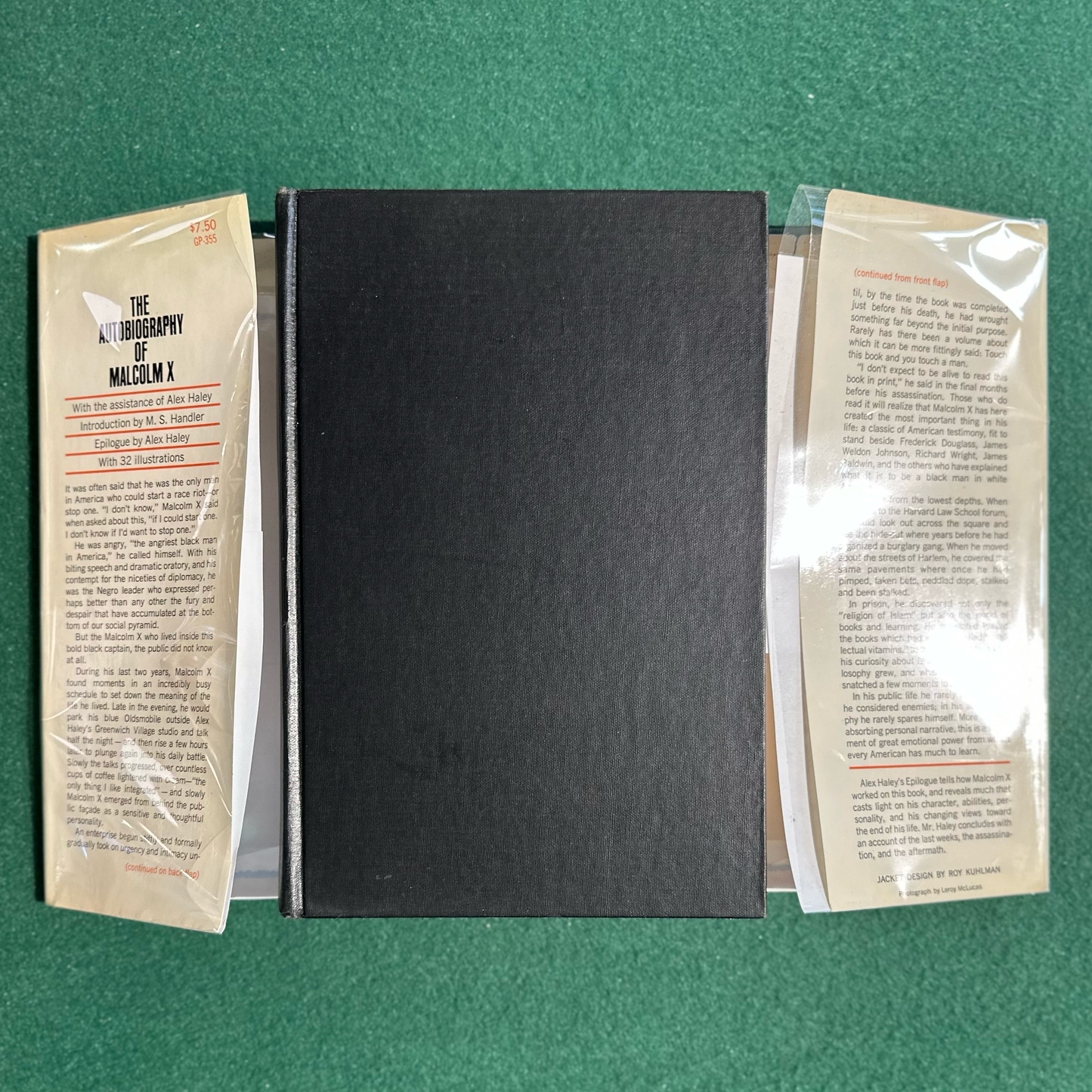 Vintage Non-Fiction Hardback: Alex Haley and Malcolm X - The Autobiography of Malcolm X FIRST EDITION/SECOND PRINT