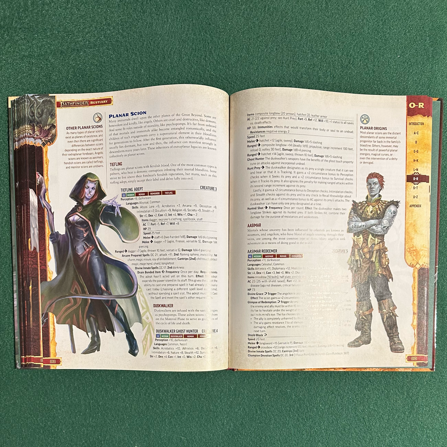 TTRPG Accessory Hardback: Pathfinder 2nd Edition Bestiary