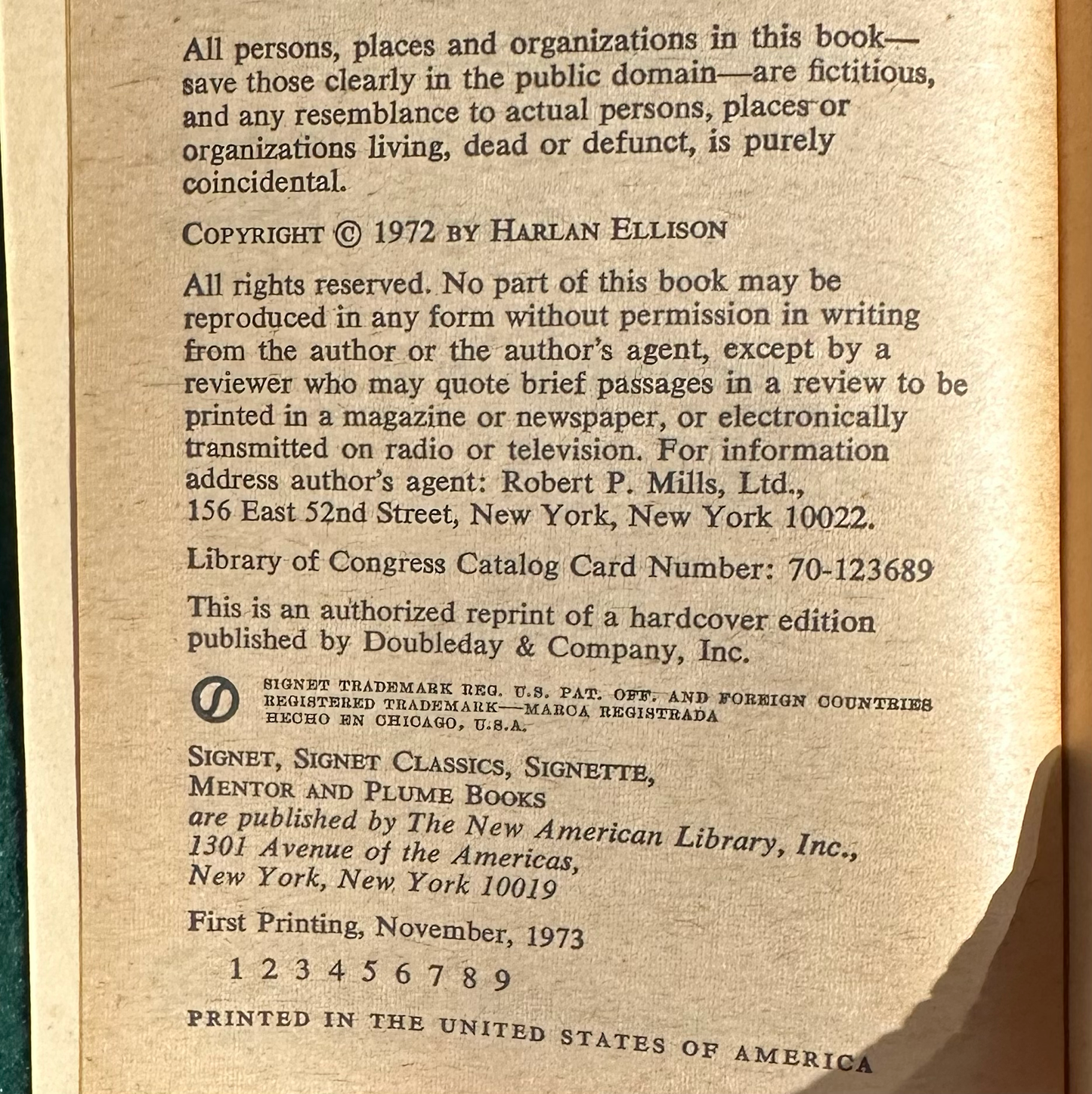 Vintage Sci-Fi Paperback: Again, Dangerous Visions 1 & 2, Edited by Harlan Ellison FIRST PRINTINGS
