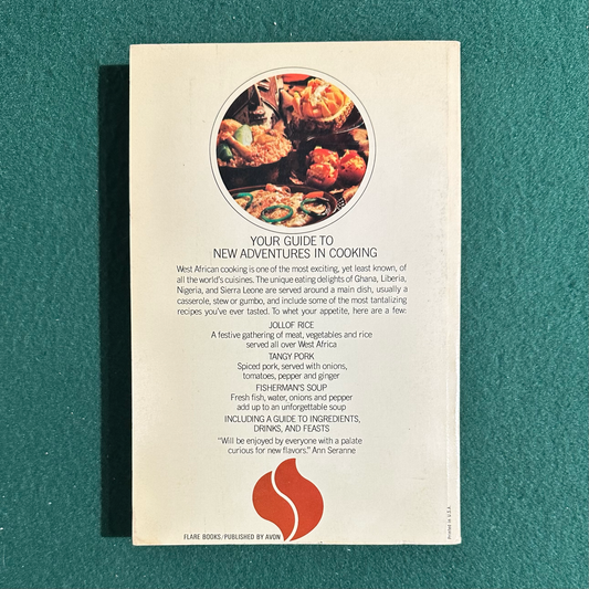 Vintage Cookbook Paperback: Ellen Gibson Wilson - A West African Cookbook FIRST PRINTING