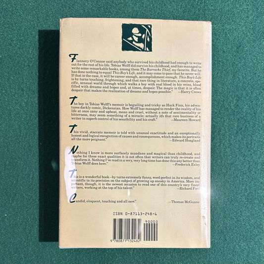 Vintage Biography Hardback: Tobias Wolff - This Boy's Life FIRST EDITION