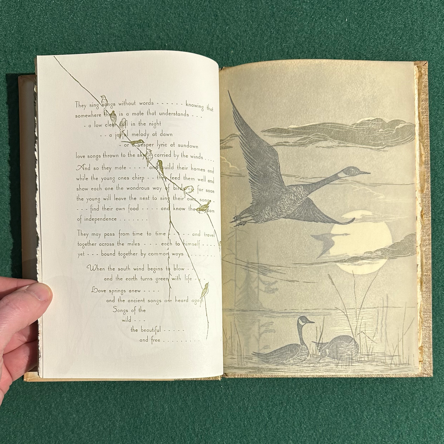 Vintage Poetry Hardback: Gwen Frostic - To Those Who See